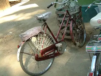 ミャンマーの自転車