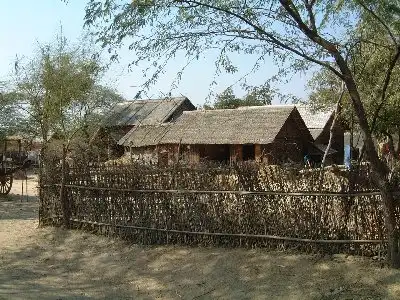 ミャンマーの村